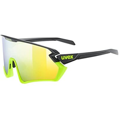 Uvex Sportstyle 231 2.0 Sports Sunglasses for Men and Women Anti-Fog Technology Comfortable & Non-Slip Black Yellow Matt/Yellow One Size Uvex Sportstyle 231 2.0 Sports Sunglasses for Men and Women Anti-Fog Technology Comfortable & Non-Slip Black Yellow Matt/Yellow One Size