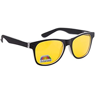 4sold Anti Glare Glasses Night Driving Yellow Lens Glasses, Tortoise Shell Brown Frame, Men, Women, Unisex (Rubi Black Night Polarized) 4sold Anti Glare Glasses Night Driving Yellow Lens Glasses, Tortoise Shell Brown Frame, Men, Women, Unisex (Rubi Black Night Polarized)