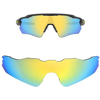 HiCycle2 Oak&ban Mirror Polarized Replacement Lenses for Oakley Radar EV Path Sunglass-Multi Options HiCycle2 Oak&ban Mirror Polarized Replacement Lenses for Oakley Radar EV Path Sunglass-Multi Options