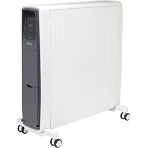 Dimplex FUTM2CE FuturRad 2kW Portable Digital Radiator, Quiet Oil Free Smart Column Heater, Freestanding Electric Plug In Compact Electric Eco Heater with Eco Mode, Thermostat & Timer,White Dimplex FUTM2CE FuturRad 2kW Portable Digital Radiator, Quiet Oil Free Smart Column Heater, Freestanding Electric Plug In Compact Electric Eco Heater with Eco Mode, Thermostat & Timer,White