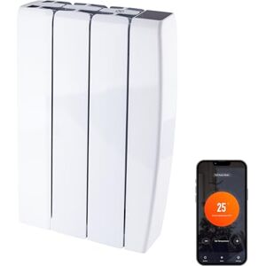 TCP Ceramic Panel Radiator 700W (White) – WiFi Electric Heater with App Control, Slimline Wall-Mounted Design, Energy Efficient Heating with Ceramic Core TCP Ceramic Panel Radiator 700W (White) – WiFi Electric Heater with App Control, Slimline Wall-Mounted Design, Energy Efficient Heating with Ceramic Core
