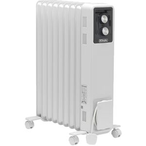 Dimplex 2KW Oil-Free Column Radiator, White – Adjustable Thermostat & 3 Heat Settings, 3 Year Warranty, Energy Efficient Electric Heater for Home & Office Use, ECR20 Dimplex 2KW Oil-Free Column Radiator, White – Adjustable Thermostat & 3 Heat Settings, 3 Year Warranty, Energy Efficient Electric Heater for Home & Office Use, ECR20