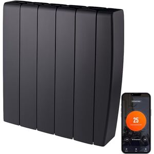 TCP Ceramic Panel Radiator 1500W (Black) – WiFi Enabled Electric Heater with App & Touchscreen Control, Wall-Mounted Slimline Design, Ceramic Core Technology, Energy Efficient TCP Ceramic Panel Radiator 1500W (Black) – WiFi Enabled Electric Heater with App & Touchscreen Control, Wall-Mounted Slimline Design, Ceramic Core Technology, Energy Efficient