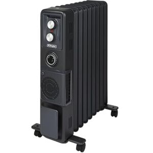 Dimplex ECR24TiFB ECR Oil Free 2.4KW Oil-Free Radiator with Turbo Fan, Fast Heating BLACK Dimplex ECR24TiFB ECR Oil Free 2.4KW Oil-Free Radiator with Turbo Fan, Fast Heating BLACK