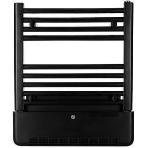TCP 2-in-1 Towel Warmer & Room Heater, 500W Heated Rail with Built-in 1kW Blower, Wall-Mounted Electric Bathroom Radiator, Fast Heat & Drying, Black TCP 2-in-1 Towel Warmer & Room Heater, 500W Heated Rail with Built-in 1kW Blower, Wall-Mounted Electric Bathroom Radiator, Fast Heat & Drying, Black