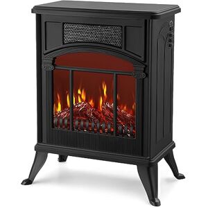 NETTA - 1900W Arch Fireplace Stove Heater - Black NETTA - 1900W Arch Fireplace Stove Heater - Black