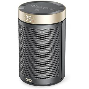 Dreo Electric Heater, 1500W Energy Efficient Space Silent Room Heater, Portable Ceramic Fan Heaters, Thermostat 3 Modes 12H Timer, Overheat & Tip Over Protection, for Bedroom, No Remote Control Dreo Electric Heater, 1500W Energy Efficient Space Silent Room Heater, Portable Ceramic Fan Heaters, Thermostat 3 Modes 12H Timer, Overheat & Tip Over Protection, for Bedroom, No Remote Control
