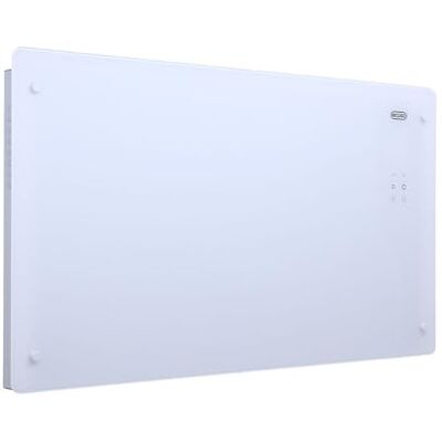 ECOSO 2500W White WiFi Glass Panel Smart Electric Heater Feet 465 x 850mm Aluminium Construction. Generous Heat Output. Contemporary Style. Glass Panel Design. WiFi Control. Hardwired Installation. ECOSO 2500W White WiFi Glass Panel Smart Electric Heater Feet 465 x 850mm Aluminium Construction. Generous Heat Output. Contemporary Style. Glass Panel Design. WiFi Control. Hardwired Installation.