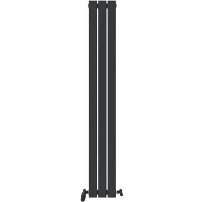 Ibathuk - Apex - Anthracite - 1600x228mm - Radiator Ibathuk - Apex - Anthracite - 1600x228mm - Radiator