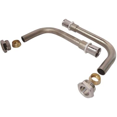 Somatherm - Kit raccordement radiateur d12 - 12 mm - Chromed copper - Radiator connection kit Somatherm - Kit raccordement radiateur d12 - 12 mm - Chromed copper - Radiator connection kit
