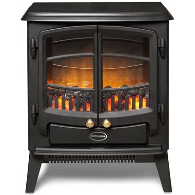 Dimplex Tango Optiflame Electric Stove, Matte Black Free Standing Stove Fire with Coal Fuel Bed, LED Flame Effect, Adjustable 2kW Fan Heater, Thermostat and Remote Control Dimplex Tango Optiflame Electric Stove, Matte Black Free Standing Stove Fire with Coal Fuel Bed, LED Flame Effect, Adjustable 2kW Fan Heater, Thermostat and Remote Control