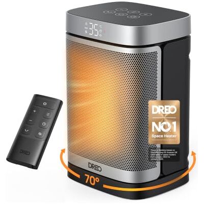 Dreo Atom One Space Heater - 3 Modes, Oscillating, Ceramic Dreo Atom One Space Heater - 3 Modes, Oscillating, Ceramic