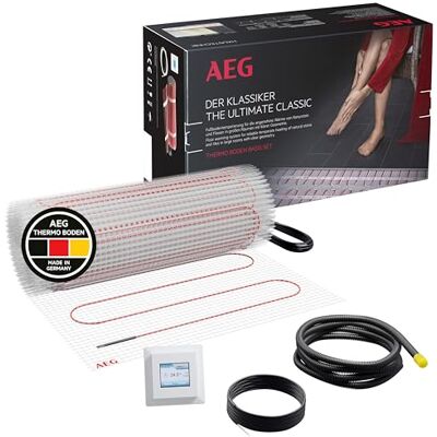 AEG 205806 TB 160/6 Plus Electric underfloor Heating Thermal Base Set, White, 6 m² AEG 205806 TB 160/6 Plus Electric underfloor Heating Thermal Base Set, White, 6 m²