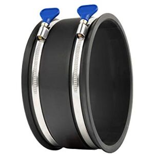 POWERTEC 70281 Dust Control Flex Cuff with Hose Clamps, 6-Inch POWERTEC 70281 Dust Control Flex Cuff with Hose Clamps, 6-Inch