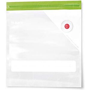 Bosch MSZV0FB1 Bag-Accessory for Vacuum Pump Blenders (VitaMaxx, ErgoMixx, MaxoMixx), Plastic, 1.2 liters, Clear, Green Bosch MSZV0FB1 Bag-Accessory for Vacuum Pump Blenders (VitaMaxx, ErgoMixx, MaxoMixx), Plastic, 1.2 liters, Clear, Green