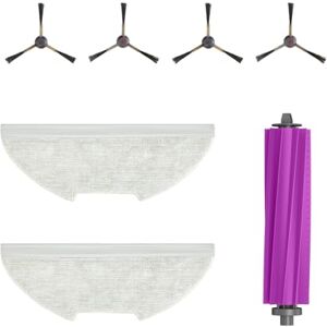 EUREKA Authentic Replacement Parts Accessories Compatible for E20 Plus Robot Vacuum Cleaner, Replacement Kit Include: 1 Roller Brush + 4 Edge-Sweeping Brush + 2 Mop Pad EUREKA Authentic Replacement Parts Accessories Compatible for E20 Plus Robot Vacuum Cleaner, Replacement Kit Include: 1 Roller Brush + 4 Edge-Sweeping Brush + 2 Mop Pad