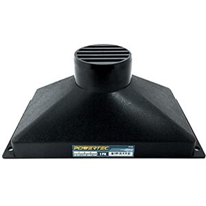 POWERTEC 70169 Mini Gulp Dust Hood Collector with 4" ID Port ABS Plastic Fitting for Woodworking Dust Collection Hose,13-1/2" x 7-1/4 POWERTEC 70169 Mini Gulp Dust Hood Collector with 4" ID Port ABS Plastic Fitting for Woodworking Dust Collection Hose,13-1/2" x 7-1/4