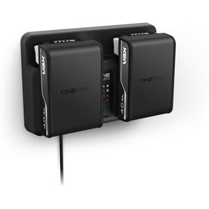 Vax ONEPWR™ 4.0Ah Dual Battery + Dual Bay Charger Kit, Genuine Parts, Fast-Charging, 3 Year Guarantee Vax ONEPWR™ 4.0Ah Dual Battery + Dual Bay Charger Kit, Genuine Parts, Fast-Charging, 3 Year Guarantee