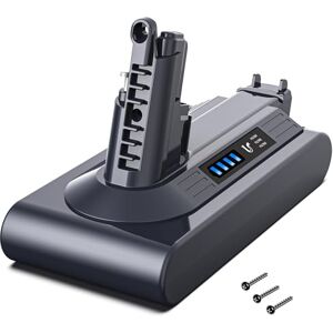 morpilot Battery for Dyson V10, Replacement Dyson V10 Battery 5000mAh Compatible with Dyson V10 Animal V10 Absolute V10 Motorhead Fluffy Cordless Vacuum Cleaner Handheld Vacuum Cleaner morpilot Battery for Dyson V10, Replacement Dyson V10 Battery 5000mAh Compatible with Dyson V10 Animal V10 Absolute V10 Motorhead Fluffy Cordless Vacuum Cleaner Handheld Vacuum Cleaner