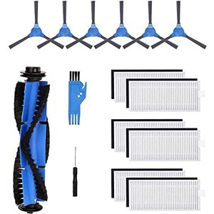 JJ Neumann Replacement Parts Accessories Compatible with ionvac SmartClean 2000 Robovac Robot Vacuum Cleaner Filters, Brushes and Roller Brush JJ Neumann Replacement Parts Accessories Compatible with ionvac SmartClean 2000 Robovac Robot Vacuum Cleaner Filters, Brushes and Roller Brush