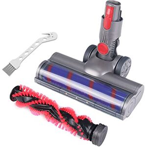 Laymi Motorhead Hardwood Floor Attachment for Dyson V7 V8 V10 V11 V15 Vacuum Cleaners with Replacement Soft Roller Brush Bar LED Headlights Floor Brush Attachments Laymi Motorhead Hardwood Floor Attachment for Dyson V7 V8 V10 V11 V15 Vacuum Cleaners with Replacement Soft Roller Brush Bar LED Headlights Floor Brush Attachments