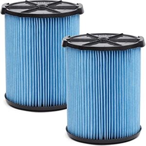 Craftsman CMXZVBE38776 Genuine Fine Dust Wet/Dry Vacuum Replacement Shop Vac Filter for Most 5 to 20 Gallon Shop Vacuums, Easy Installation and Traps Fine Particles, 2-Pack Craftsman CMXZVBE38776 Genuine Fine Dust Wet/Dry Vacuum Replacement Shop Vac Filter for Most 5 to 20 Gallon Shop Vacuums, Easy Installation and Traps Fine Particles, 2-Pack