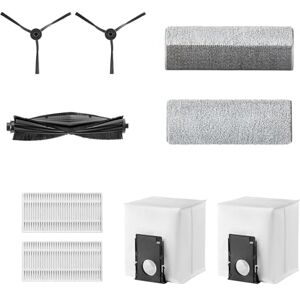 EUREKA J20-KIT1 Robot Vacuum Cleaner Accessory Kit, Nylon Non-Woven Fabric Plastic Parts Ultra-fine Fiber Polyester EUREKA J20-KIT1 Robot Vacuum Cleaner Accessory Kit, Nylon Non-Woven Fabric Plastic Parts Ultra-fine Fiber Polyester