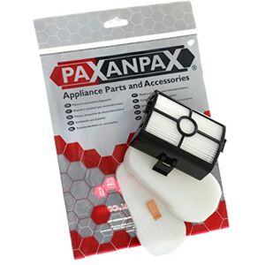 Paxanpax 27-SK-14 Compatible for Shark HZ500 Series Vacuum Cleaner HEPA Filter Kit, White Paxanpax 27-SK-14 Compatible for Shark HZ500 Series Vacuum Cleaner HEPA Filter Kit, White