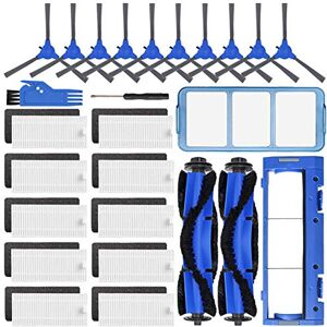 FFsign Replacement Parts Accessories Kit for Eufy RoboVac 11S, RoboVac 15C, RoboVac 30, RoboVac 30C, 12, 35C Vacuum Filters, 10 Side Brushes, 10 Filter, 2 Main Brush, 1 Pre Filter, 1 Roller Brush Guard FFsign Replacement Parts Accessories Kit for Eufy RoboVac 11S, RoboVac 15C, RoboVac 30, RoboVac 30C, 12, 35C Vacuum Filters, 10 Side Brushes, 10 Filter, 2 Main Brush, 1 Pre Filter, 1 Roller Brush Guard