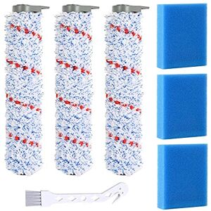 Cyorka Replacement Brush Roller and Vacuum Filter Compatible with Tineco iFloor Wet Dry Cordless Vacuum Cleaner Accessories(3 Brush Roller+3 Pre-Filters Foam) Cyorka Replacement Brush Roller and Vacuum Filter Compatible with Tineco iFloor Wet Dry Cordless Vacuum Cleaner Accessories(3 Brush Roller+3 Pre-Filters Foam)