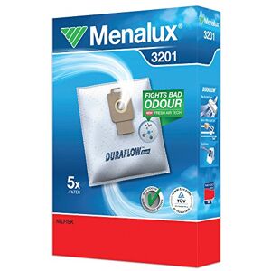 Menalux Duraflow 3201 5x Vacuum Cleaner Bags for Nilfisk Menalux Duraflow 3201 5x Vacuum Cleaner Bags for Nilfisk