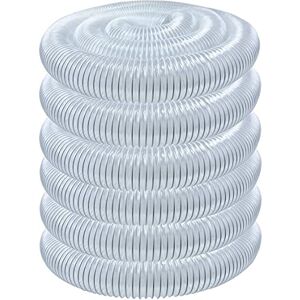 POWERTEC 70268 (3 Inch x 50 Feet) PVC Dust Collection Hose POWERTEC 70268 (3 Inch x 50 Feet) PVC Dust Collection Hose