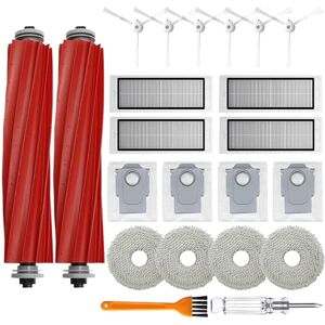 Soniicmomo Accessories Kit Compatible with Roborock Q Revo Robtic Vacuum Cleaner, 2 Main Brush Roller, 4 Hepa Filters,4 Mop Pads,4 Dust Bags, 6 Side Brush,20 Pack Replacement Parts Soniicmomo Accessories Kit Compatible with Roborock Q Revo Robtic Vacuum Cleaner, 2 Main Brush Roller, 4 Hepa Filters,4 Mop Pads,4 Dust Bags, 6 Side Brush,20 Pack Replacement Parts