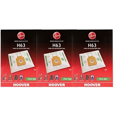 Hoover H63 Microfibre Vacuum Bags - Vacuum Cleaner Bags Hoover H63 Microfibre Vacuum Bags - Vacuum Cleaner Bags