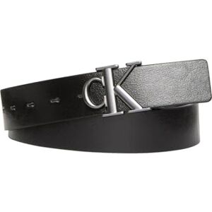 Calvin Klein Jeans Men's MNGRM PLQ BCKL 35MM LV04G7026G Belts, Multi (Black/Delicioso/Matte Gunmetal), 90 Calvin Klein Jeans Men's MNGRM PLQ BCKL 35MM LV04G7026G Belts, Multi (Black/Delicioso/Matte Gunmetal), 90