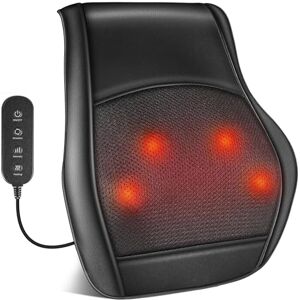 Woobroo Back Massager with Heat Shiatsu Neck Massager for Pain Relief Deep Tissue Electric 3D Massage Pillow for Shoulder, Back, Legs, Gift for Women Men Mother's Day Father's Day Woobroo Back Massager with Heat Shiatsu Neck Massager for Pain Relief Deep Tissue Electric 3D Massage Pillow for Shoulder, Back, Legs, Gift for Women Men Mother's Day Father's Day