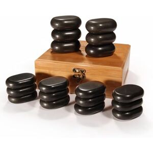 Master Massage Equipment Master Massage 18 Piece Hot Stone Set for A Full Body Massage Black Lava Vocano Basalt Rock, 1count Master Massage Equipment Master Massage 18 Piece Hot Stone Set for A Full Body Massage Black Lava Vocano Basalt Rock, 1count