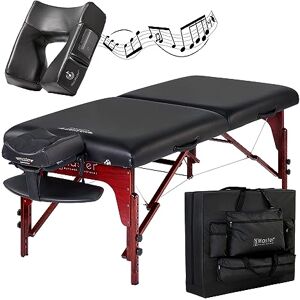 Master Massage Equipment Master Massage 71cm Montclair Professional Portable Massage Table W/Bluetooth Music Face Cushion 7.6cm Thick Foam Therapy Table Foldable Massage Couch Lash Bed SPA Salon Facial Beauty Bed Master Massage Equipment Master Massage 71cm Montclair Professional Portable Massage Table W/Bluetooth Music Face Cushion 7.6cm Thick Foam Therapy Table Foldable Massage Couch Lash Bed SPA Salon Facial Beauty Bed
