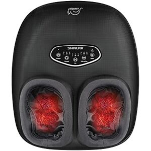 Snailax Shiatsu Foot Massager with Heat, Deep Kneading, Compression, Vibration, Feet Massager Machine for Plantar Fasciitis, Neuropathy, Foot Warmer Under Desk, Size 13, Gifts for Men, Women… Snailax Shiatsu Foot Massager with Heat, Deep Kneading, Compression, Vibration, Feet Massager Machine for Plantar Fasciitis, Neuropathy, Foot Warmer Under Desk, Size 13, Gifts for Men, Women…