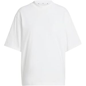 adidas Women's Essentials Contemporary Logo Boyfriend T-Shirt, White, XS adidas Women's Essentials Contemporary Logo Boyfriend T-Shirt, White, XS