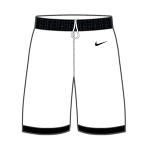 Nike Womens Team25 Basketball Stock Short White Nike Womens Team25 Basketball Stock Short White