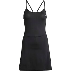 adidas Women's Train Essentials Workout Dress with Integrated Shorts, Black/White, XS adidas Women's Train Essentials Workout Dress with Integrated Shorts, Black/White, XS