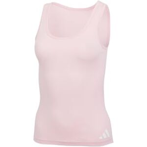 adidas Women's Tank Top-Sport Active Essentials Cotton 3 Stripes Shirts, Clear Pink_4a0690, XXL adidas Women's Tank Top-Sport Active Essentials Cotton 3 Stripes Shirts, Clear Pink_4a0690, XXL