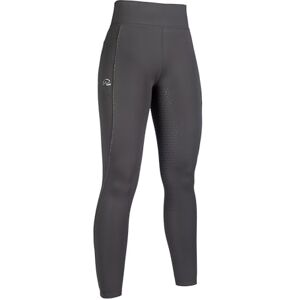 HKM Women's Alice Silicone Full seat Riding Leggings, Deep Green, 36 HKM Women's Alice Silicone Full seat Riding Leggings, Deep Green, 36