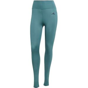 adidas Women's Optime Essentials Stash Pocket Full Length Leggings, preloved Teal, S adidas Women's Optime Essentials Stash Pocket Full Length Leggings, preloved Teal, S