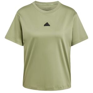 adidas Women's Signature Graphic Print T-Shirt, Tent Green, XS adidas Women's Signature Graphic Print T-Shirt, Tent Green, XS