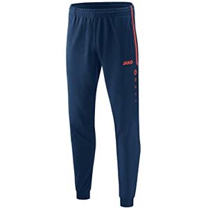JAKO Unisex_Adult Competition 2.0 Polyester Trousers, Navy/Flame, M JAKO Unisex_Adult Competition 2.0 Polyester Trousers, Navy/Flame, M