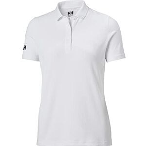 Helly Hansen Womens Crew Tech Polo, M, White Helly Hansen Womens Crew Tech Polo, M, White