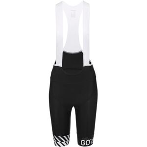 GORE SWIFTRIDE Optical Bib Shorts Womens, Black, L GORE SWIFTRIDE Optical Bib Shorts Womens, Black, L