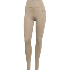 adidas Women's Optime Essentials Stash Pocket Full Length Leggings, Chalky Brown, S Tall adidas Women's Optime Essentials Stash Pocket Full Length Leggings, Chalky Brown, S Tall